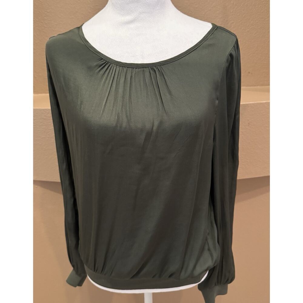 INDUSTRY Women's Olive Green Blouse Size M